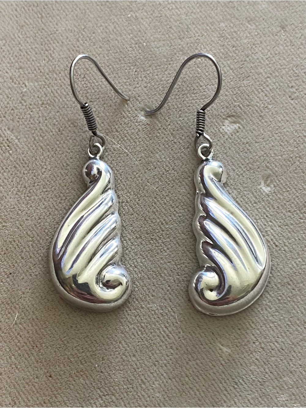 Sterling Silver Dangle Earrings 925